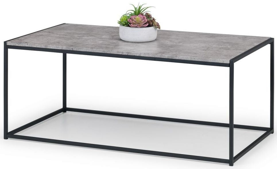 Staten Concrete Effect Coffee Table