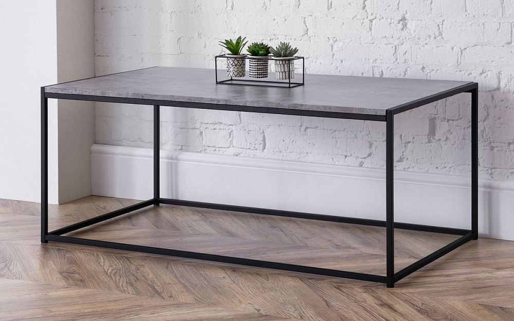 Staten Concrete Effect Coffee Table