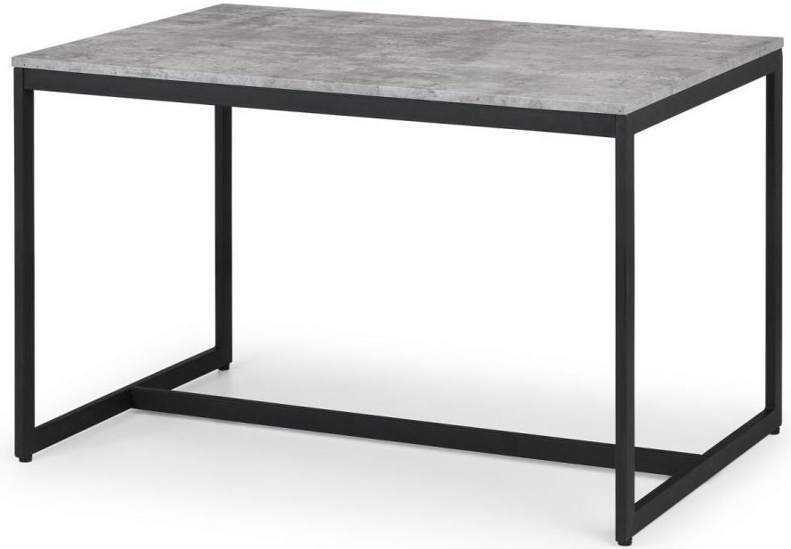 Staten Concrete Effect Dining Table - 4 Seater