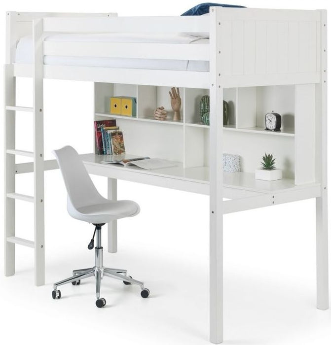 Titan White High Sleeper Bed
