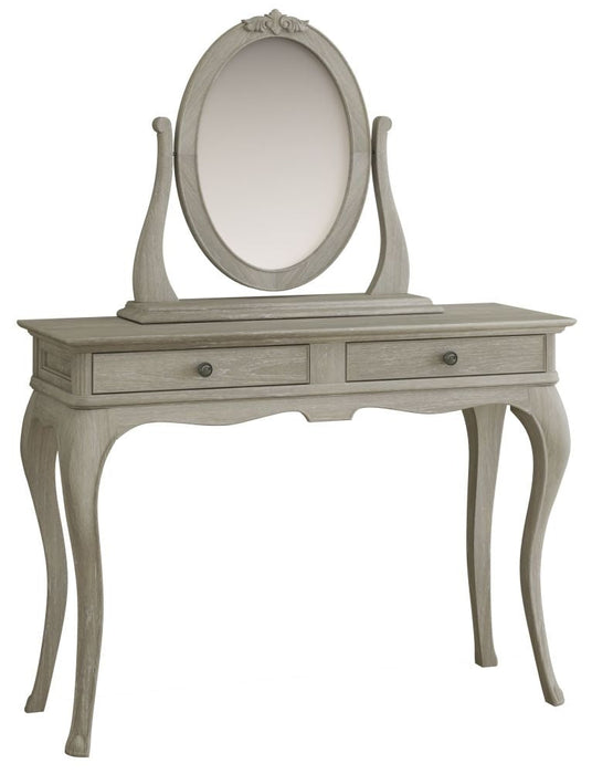 Willis and Gambier Camille Oak Oval Gallery Mirror