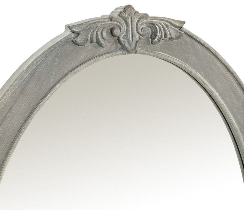 Willis and Gambier Camille Oak Oval Gallery Mirror