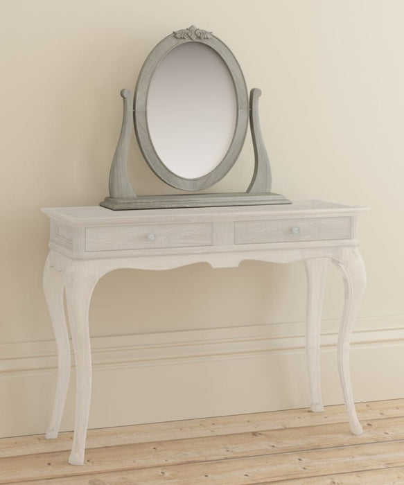 Willis and Gambier Camille Oak Oval Gallery Mirror
