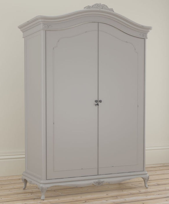 Willis and Gambier Etienne Grey 2 Door Double Wardrobe