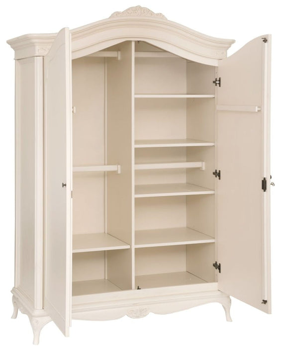 Willis and Gambier Ivory 2 Door Wide Fitted Double Wardrobe