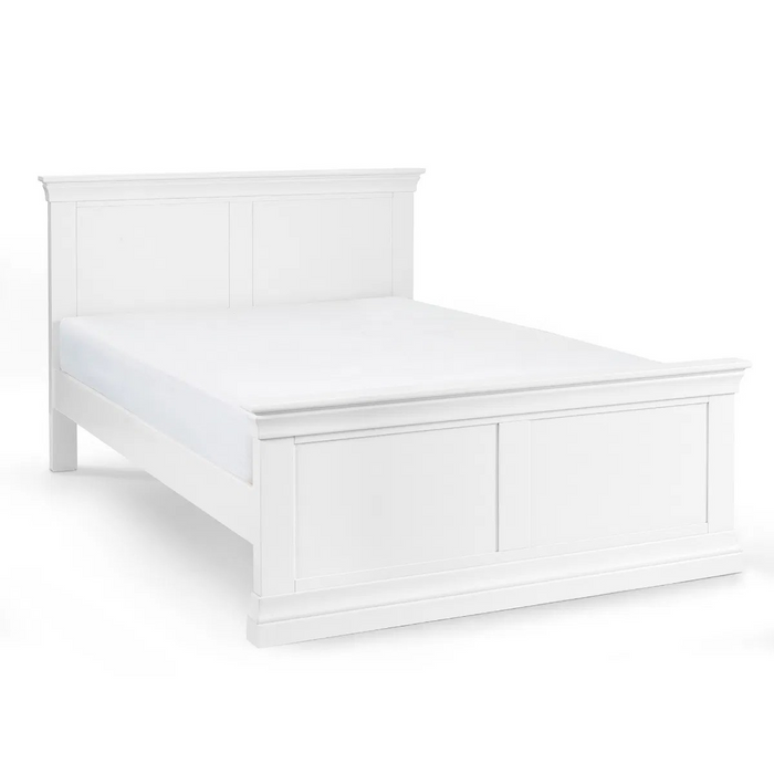 CLERMONT 135CM DOUBLE BED - LIGHT GREY
