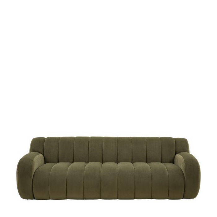 Coste Fabric 3 Seater Sofa