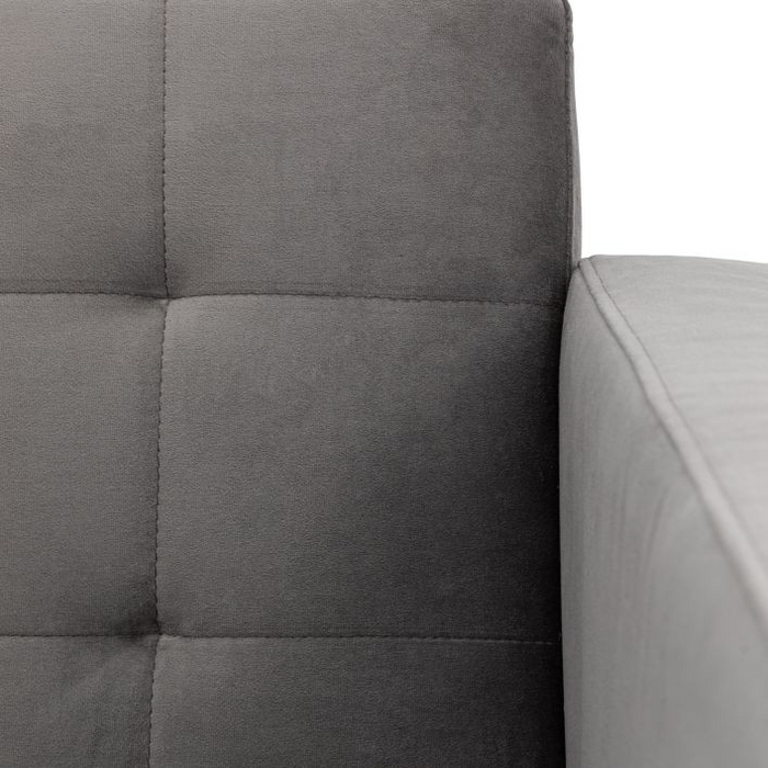 Eynsford Grey Fabric 3 Seater Sofa Bed