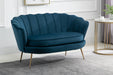 Birlea Ariel 2 Seater Sofa Blue