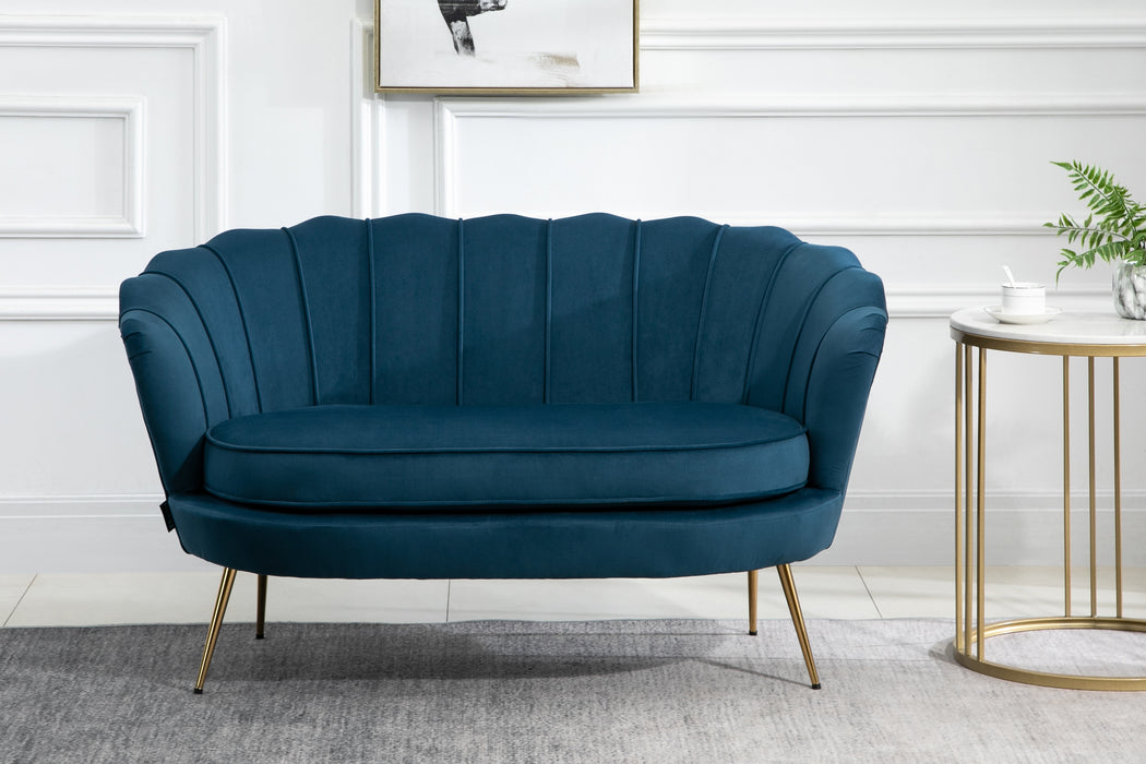 Birlea Ariel 2 Seater Sofa Blue
