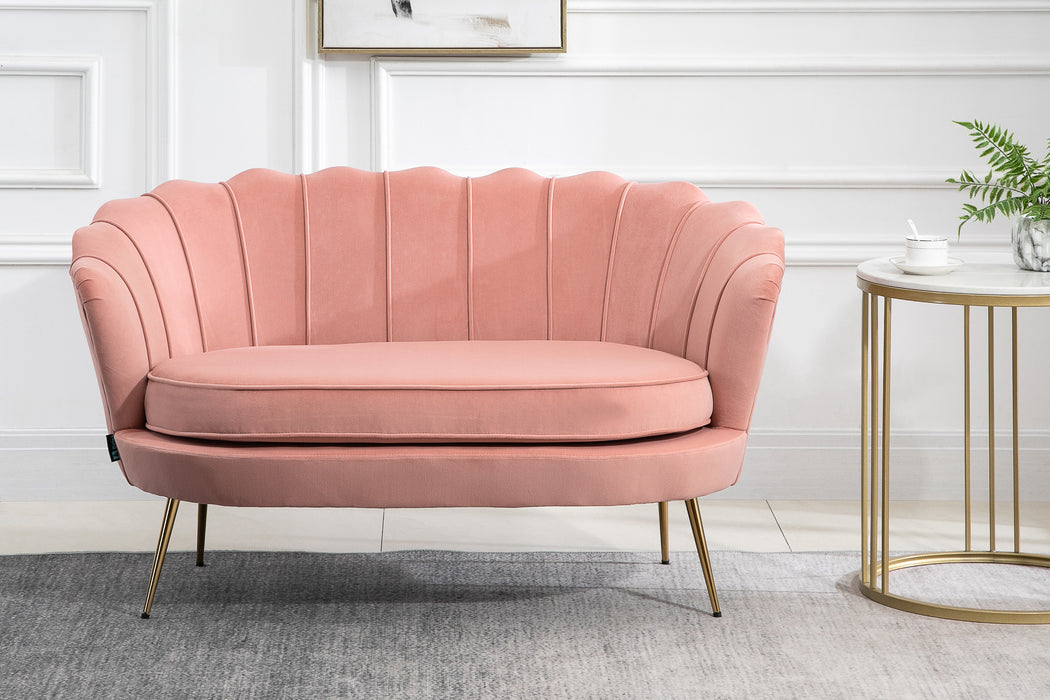 Birlea Ariel 2 Seater Sofa Coral