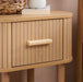 Birlea Axel 1 Drawer Fluted Bedside