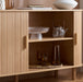 Birlea Axel 2 Door Fluted Sideboard Oak