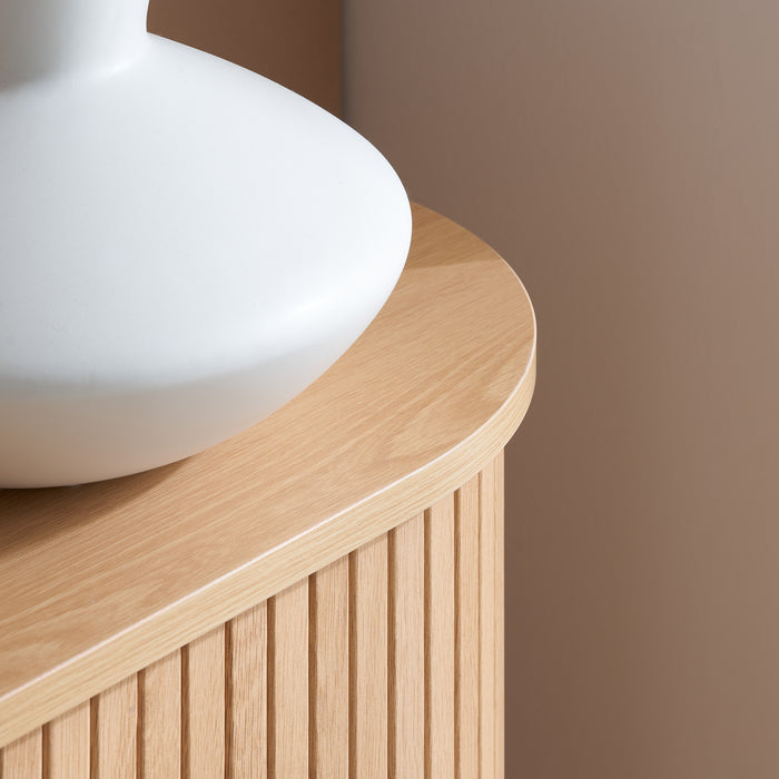 Birlea Axel 2 Door Fluted Sideboard Oak