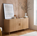 Birlea Axel 2 Door Fluted Sideboard Oak