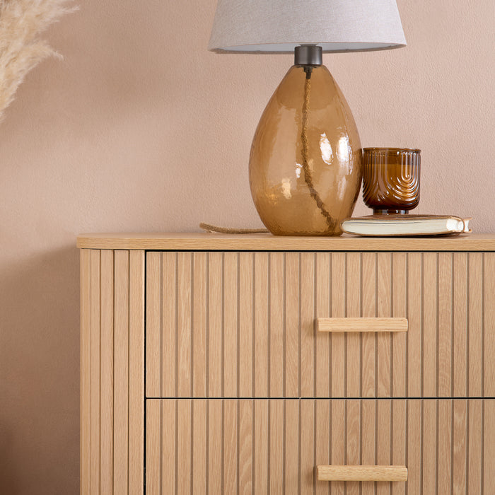 Birlea Axel 6 Drawer Fluted Chest