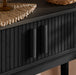 Birlea Axel Console Table Black