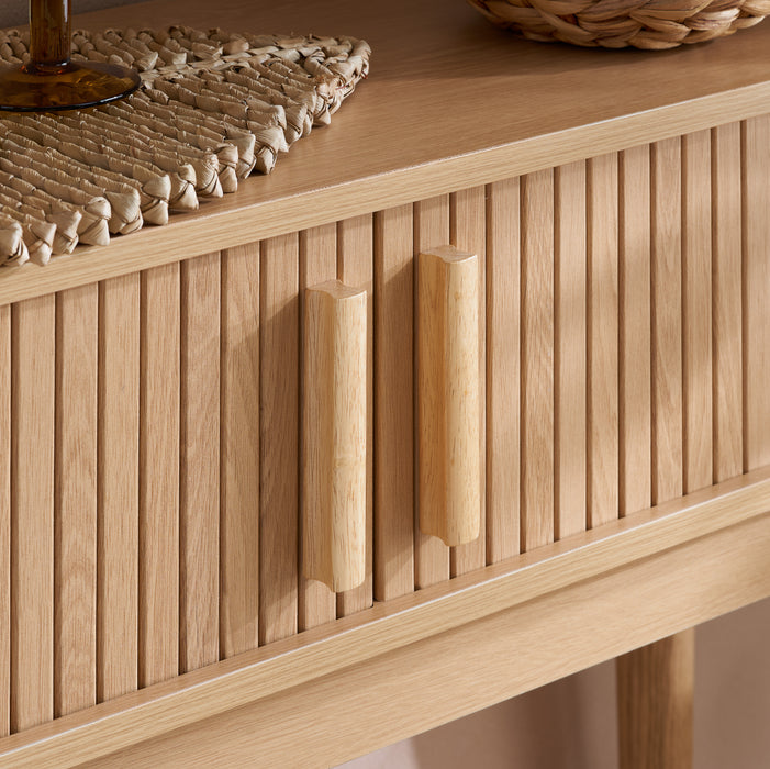 Birlea Axel Console Table Oak