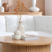 Birlea Axel Round Fluted Coffee Table Oak