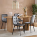 Birlea Axel Oval Fluted Dining Table Oak