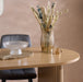 Birlea Axel Oval Fluted Dining Table Oak