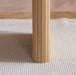 Birlea Axel Oval Fluted Dining Table Oak