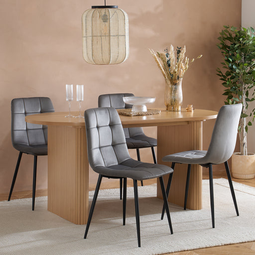 Birlea Axel Pair Of Dining Chairs