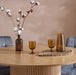 Birlea Axel Round Fluted Dining Table Oak