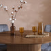 Birlea Axel Round Fluted Dining Table Walnut