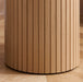 Birlea Axel Fluted Side Table Oak