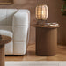 Birlea Axel Fluted Side Table Walnut