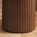 Birlea Axel Fluted Side Table Walnut