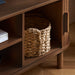 Birlea Axel Fluted TV Unit Walnut