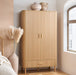 Birlea Axel 2 Door 1 Drawer Fluted Wardrobe
