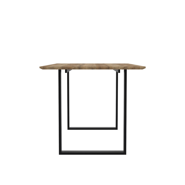 Antibes Russet & Black Dining Table