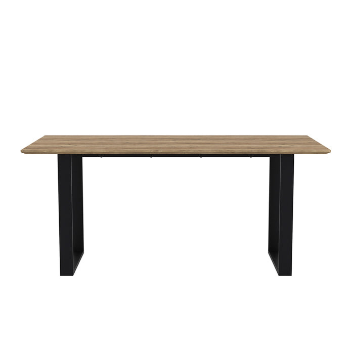 Antibes Russet & Black Dining Table