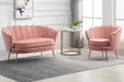 Birlea Ariel 2 Seater Sofa Coral