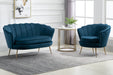 Birlea Ariel 2 Seater Sofa Blue