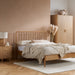 Birlea Axel 2 Drawer Fluted Bedside