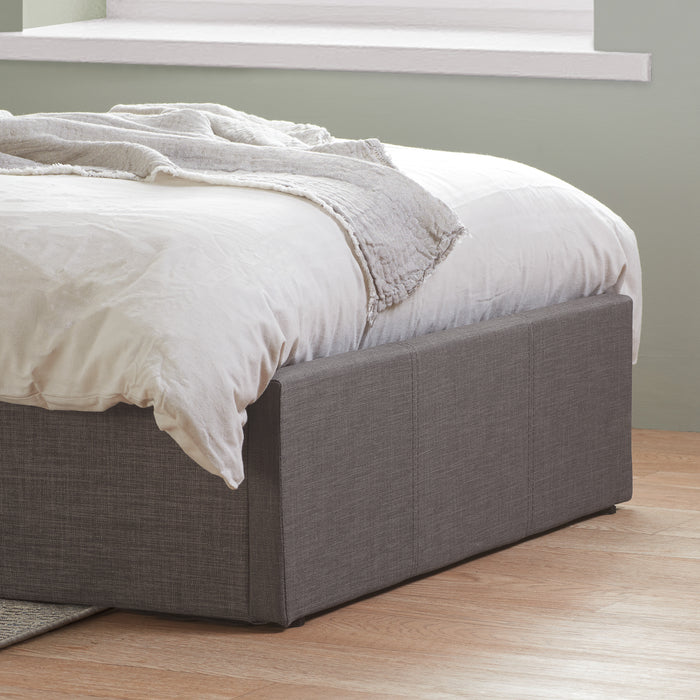 Birlea Berlin Single Ottoman Bed Grey