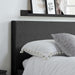 Birlea Berlin King Ottoman Bed Black Crushed Velvet