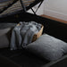 Birlea Berlin King Ottoman Bed Black