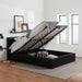 Birlea Berlin Small Double Ottoman Bed Black