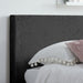 Birlea Berlin Single Bed Black Crushed Velvet
