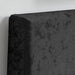 Birlea Berlin Single Bed Black Crushed Velvet