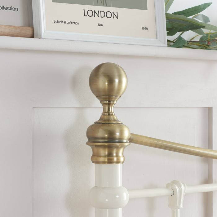 Birlea Bronte King Bed Cream