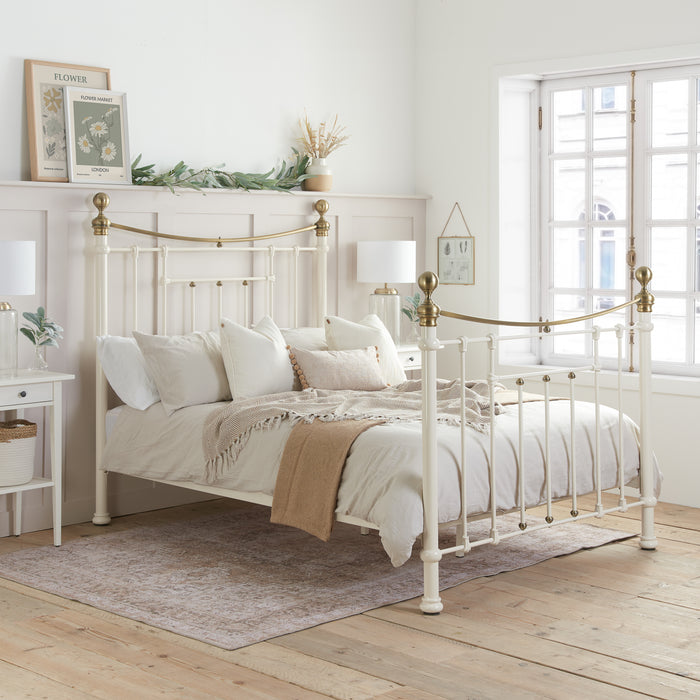 Birlea Bronte Double Bed Cream