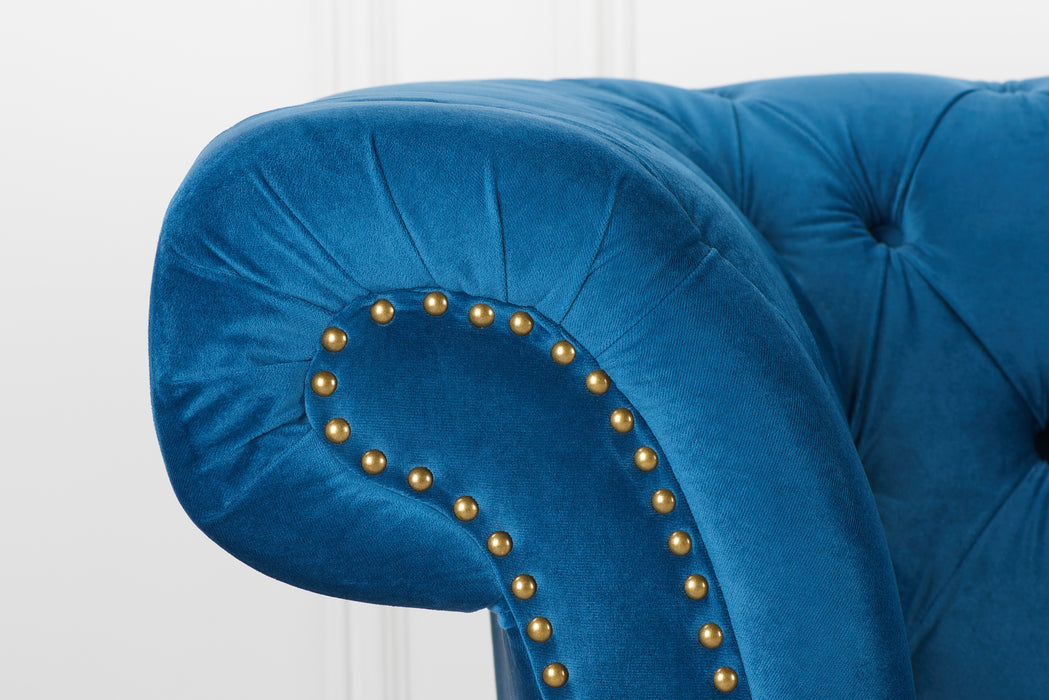 Birlea Chester 3 Seater Sofa Blue