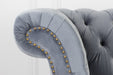 Birlea Chester 3 Seater Sofa Grey