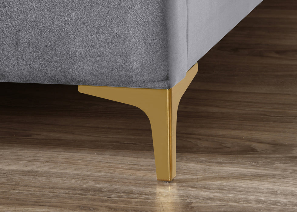 Birlea Clover Double Bed Grey